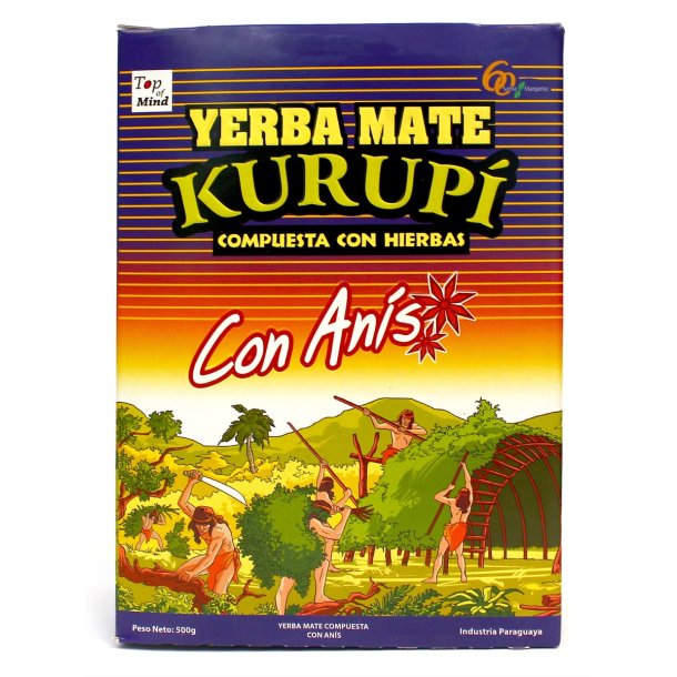  Yerba Mate Kurupi med Anis 500 gram