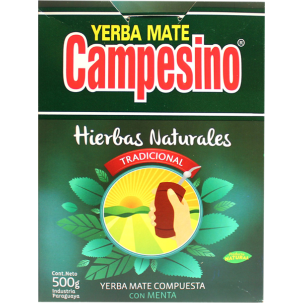  CAMPESINO HIERBAS NATURALES Yerba Mate 500 gram