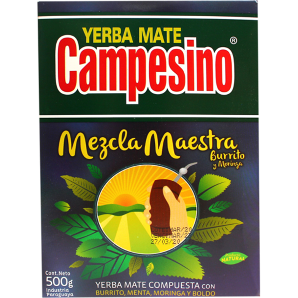  CAMPESINO MEZCLA MAESTRA Yerba Mate 500 gram